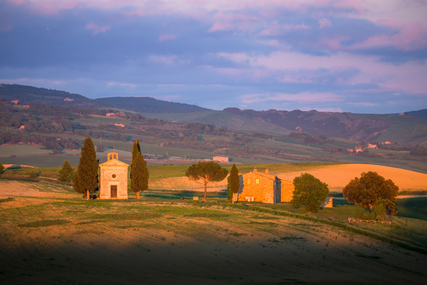 Séjour photo en Italie - chapelle Vitaletta - Toscane