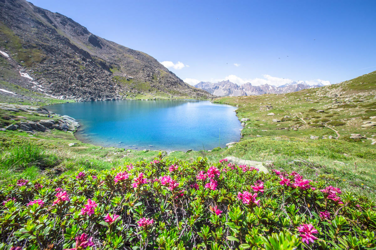 Vacances photo au lac de Cristol - vallée de la Clarée