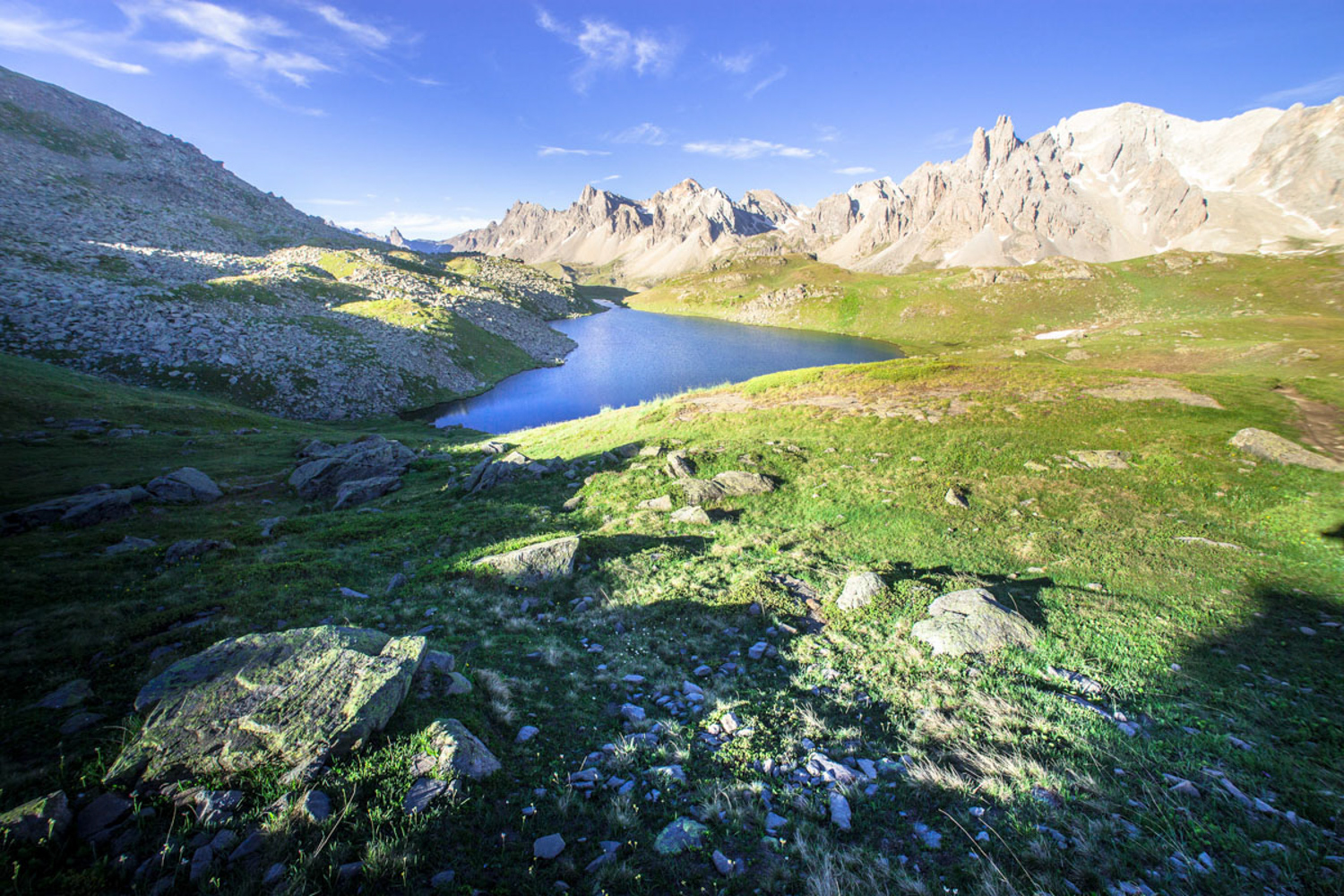 Le lac long avec Léo -stage photo - vallée de la Clarée