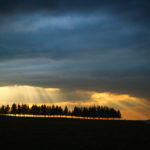 Lumières incroyables sur le buron - Plateau de l'Aubrac