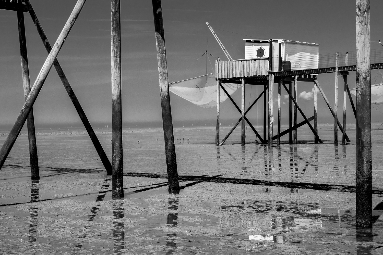 carrelets près de Meschers, stage photo Charente Maritime