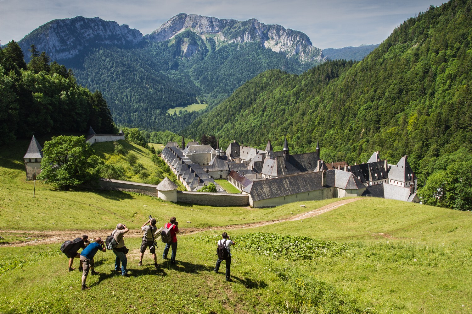 Monastère de la Grande Chartreuse, massif de Chartreuse, French Alps