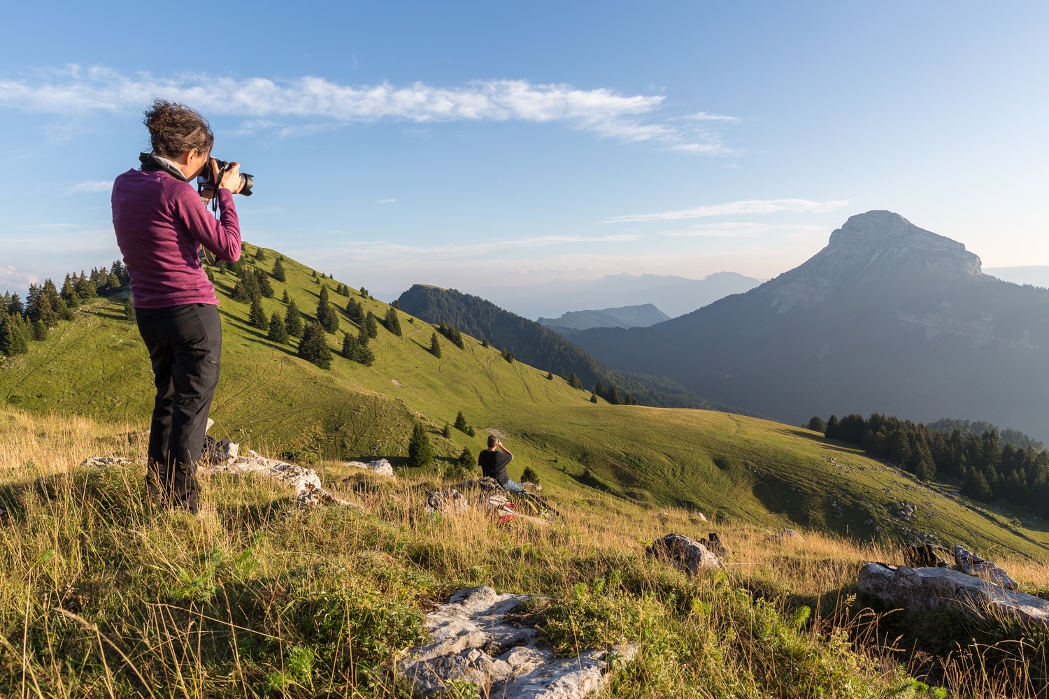 photo de paysage en montagne, pendant un stage rando-photo en Chartreuse