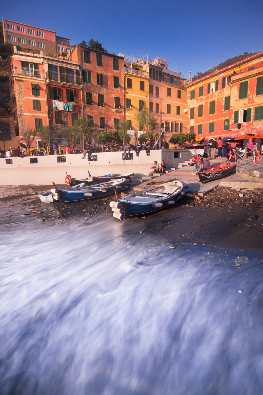 Séjour photo aux Cinque Terre à l'heure bleue