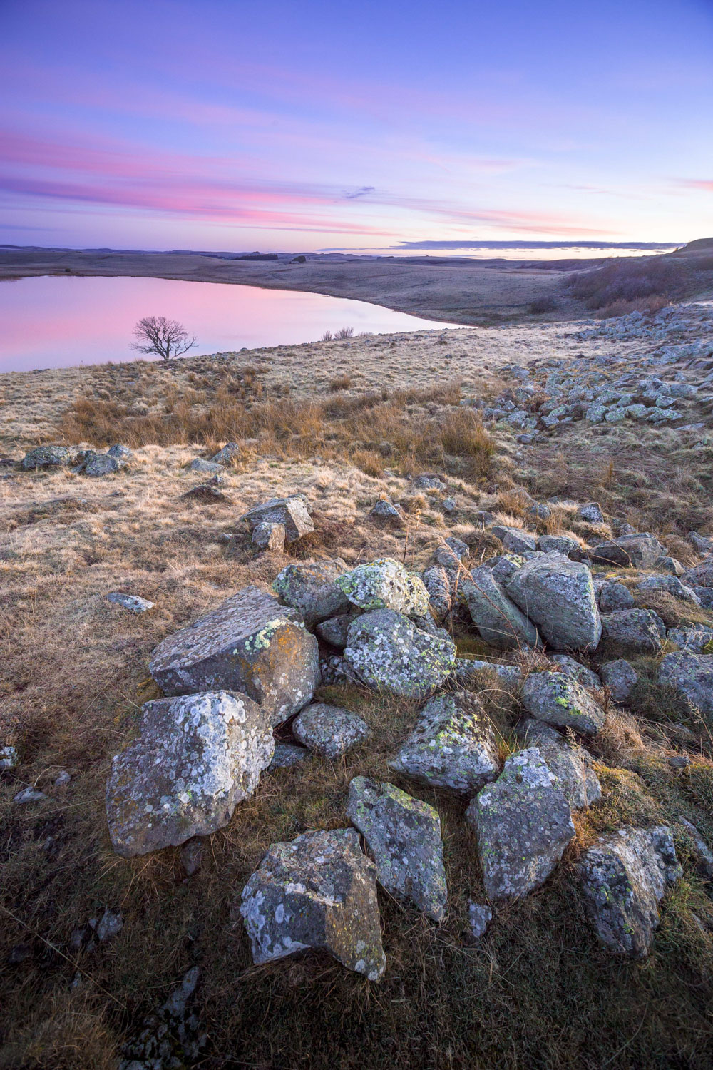 Le lac de Sianty Andéol, Nasbinals