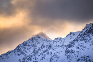 Montagne en feu, Alpes du Sud