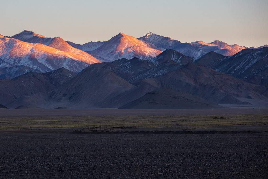 plateau du chang tang photographié pendant un voyage photo au Ladakh