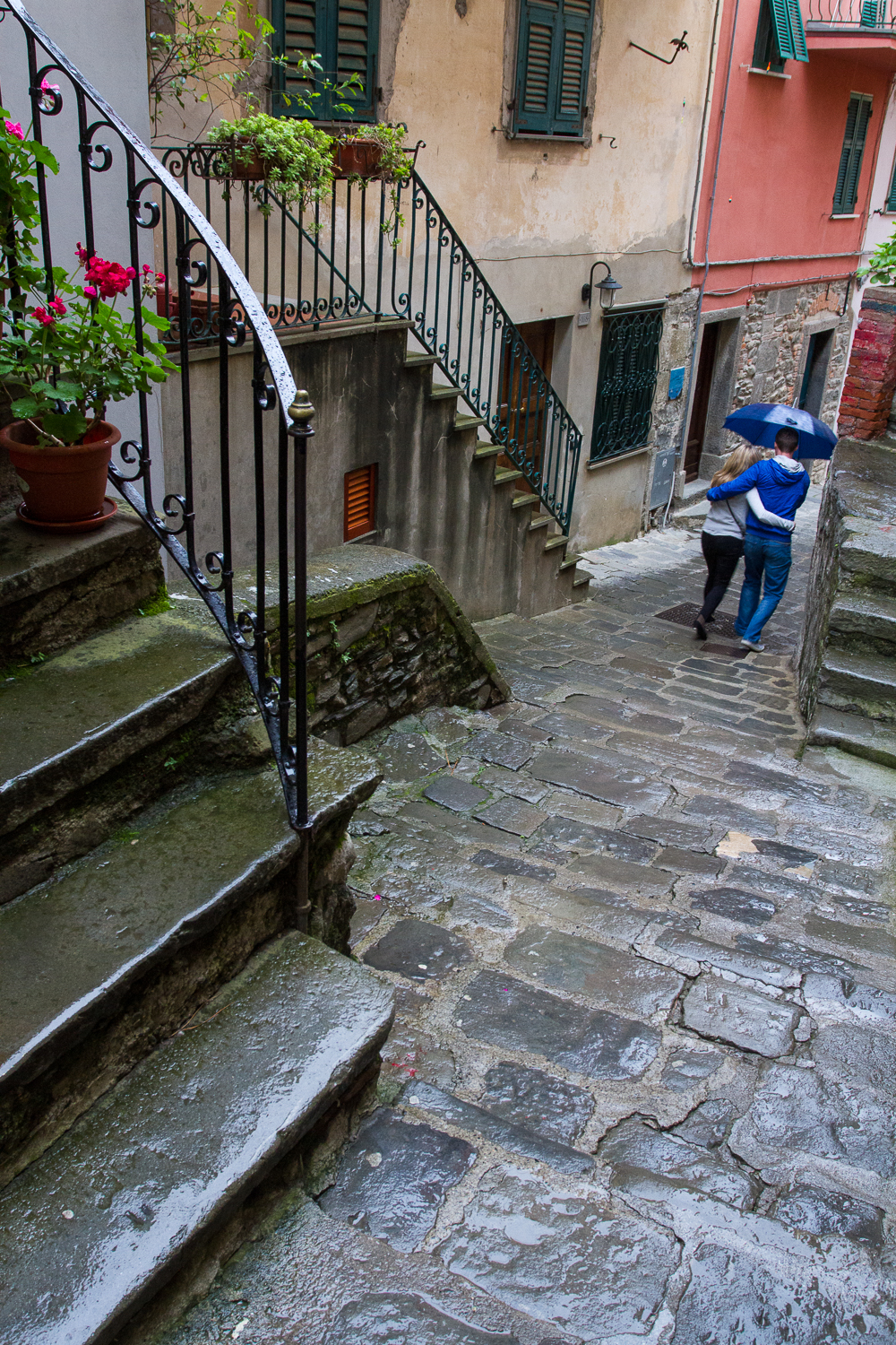 Photo de rue à Corniglia, Cinque Terre, voyage photo 5 Terres