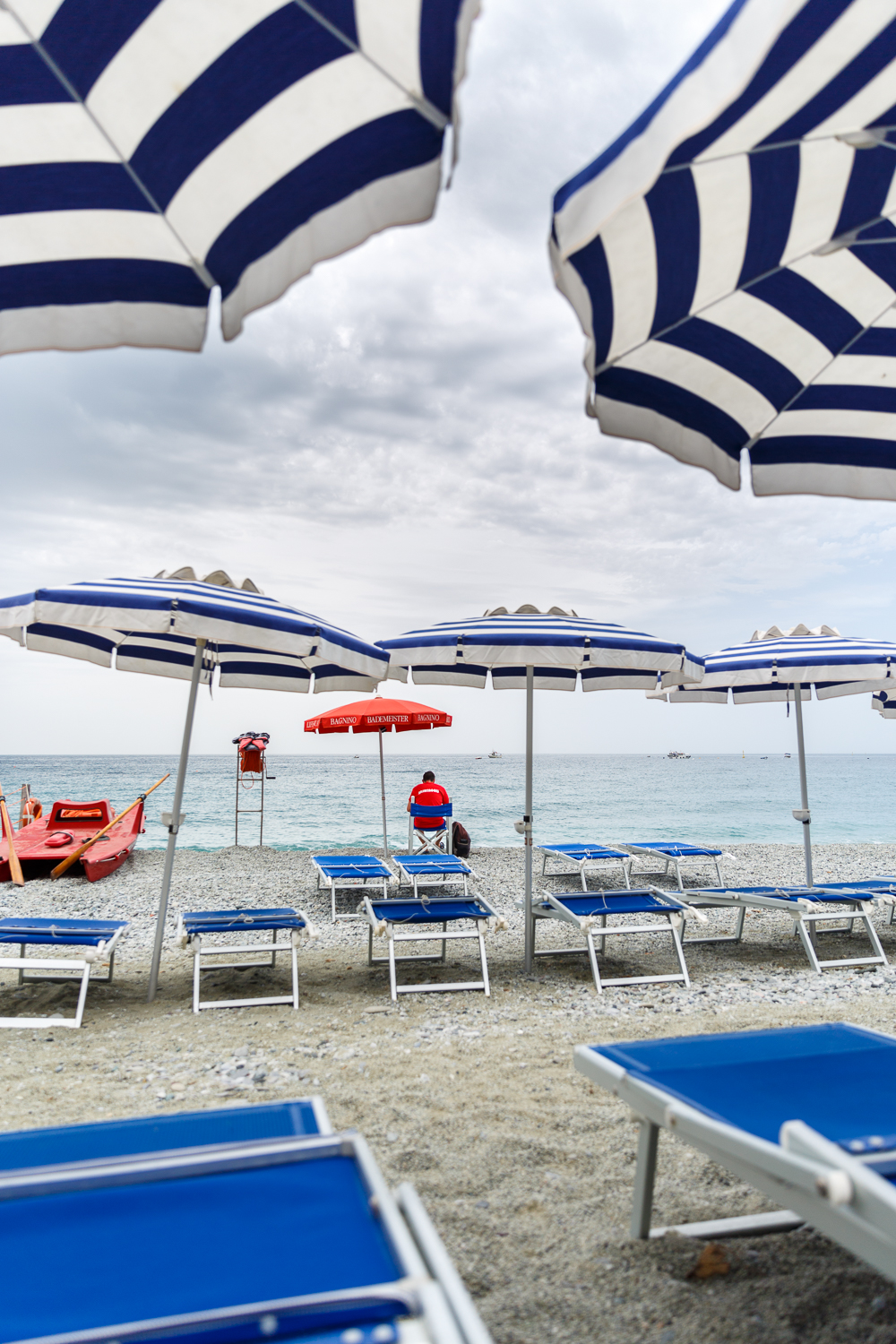 plage de Monterosso hors saison, Cinque Terre