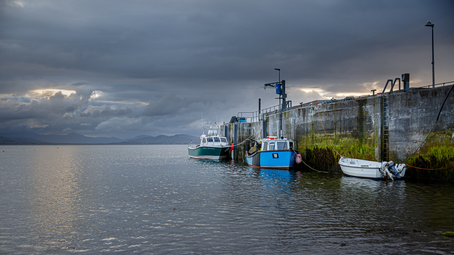 port sur les côtes du Kerry, voyage photo Irlande