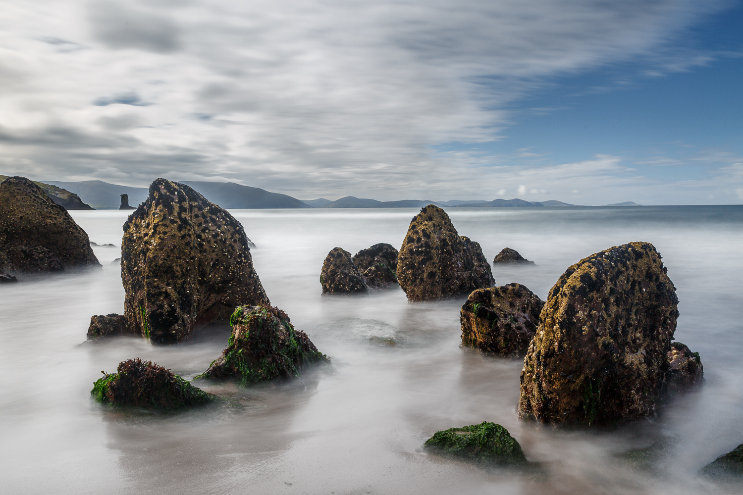 bord de mer sur la péninsule de Dingle, voyage photo en Irlande