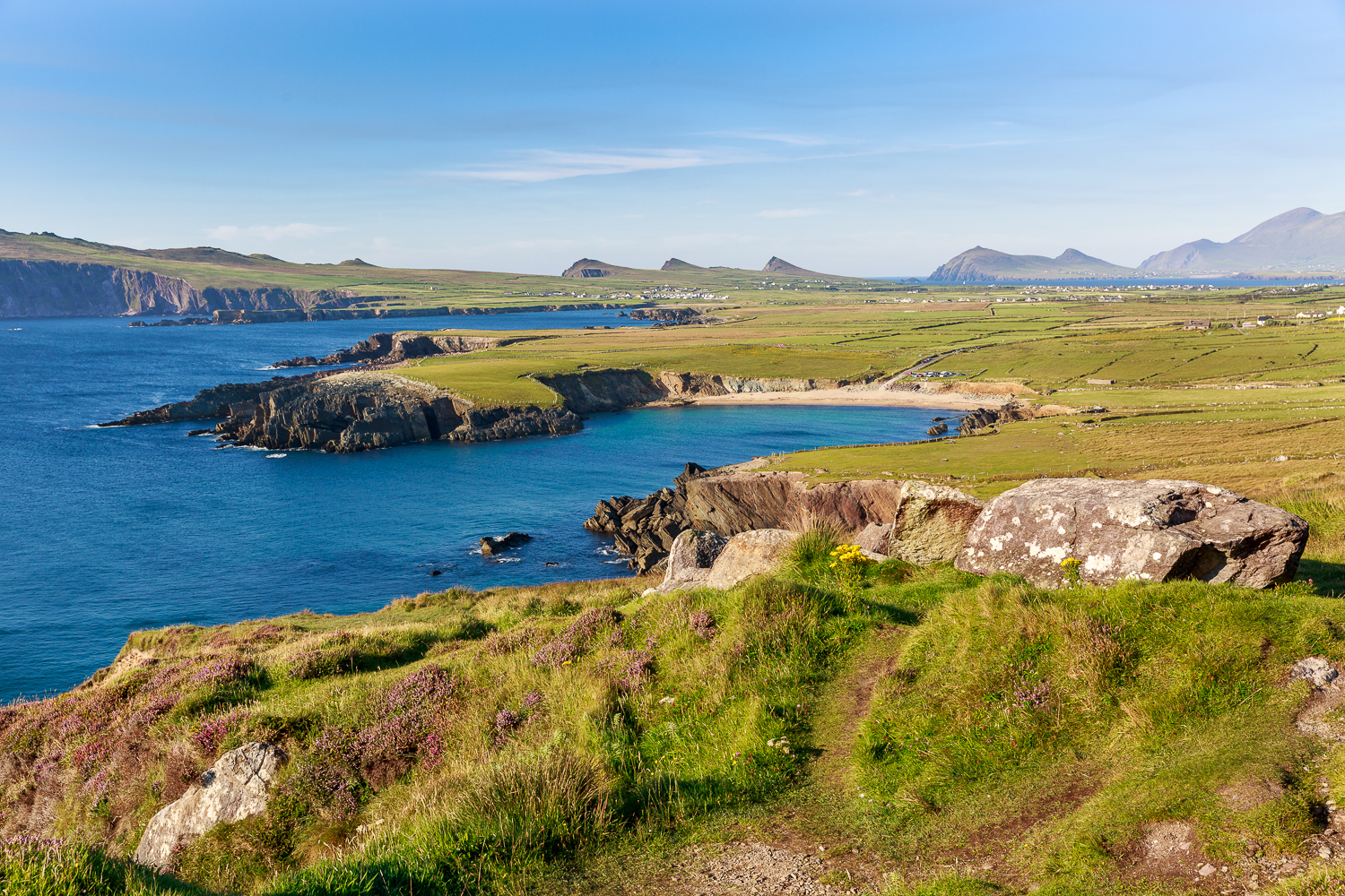 les côtes de la péninsule de Dingle, Kerry, voyage photo en Irlande