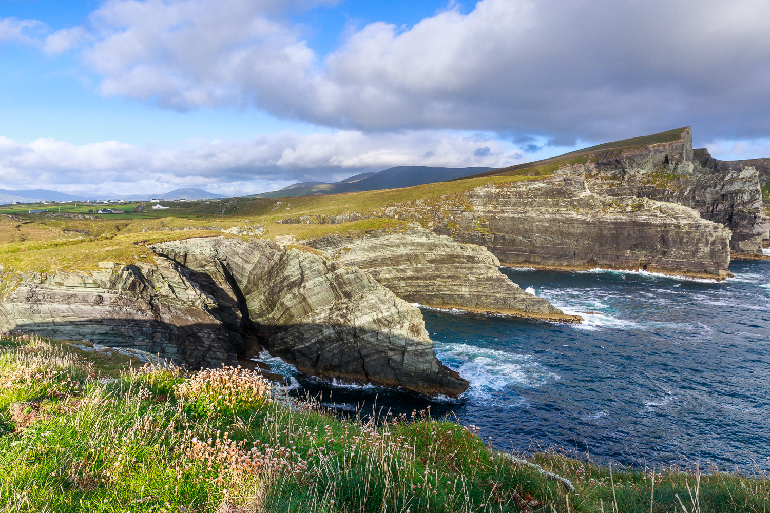 Falaises de Dromgour, voyage photo Kerry