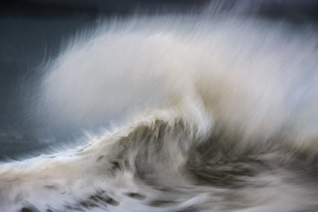 Photo de vague à la manière d'Hokusai, stage photo en Bretagne