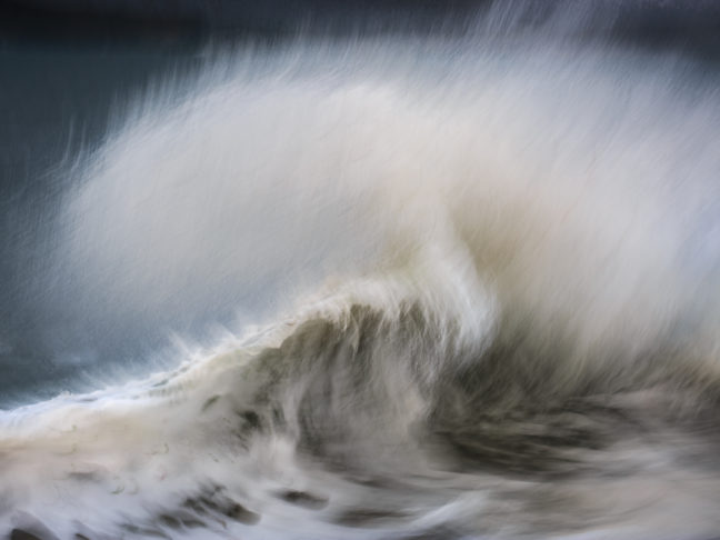 Photo de vague à la manière d'Hokusai, stage photo en Bretagne