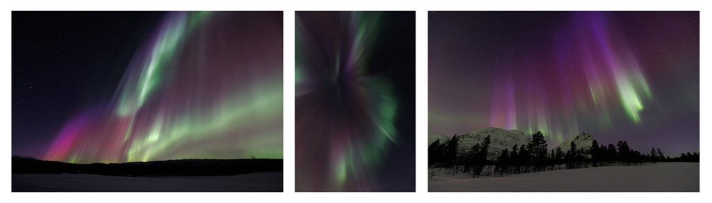 aurores boréales pendant un voyage photo en Laponie norvégienne