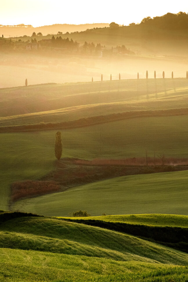 Toscane au printemps en stage photo