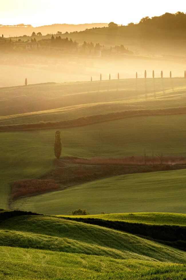 Toscane au printemps en stage photo