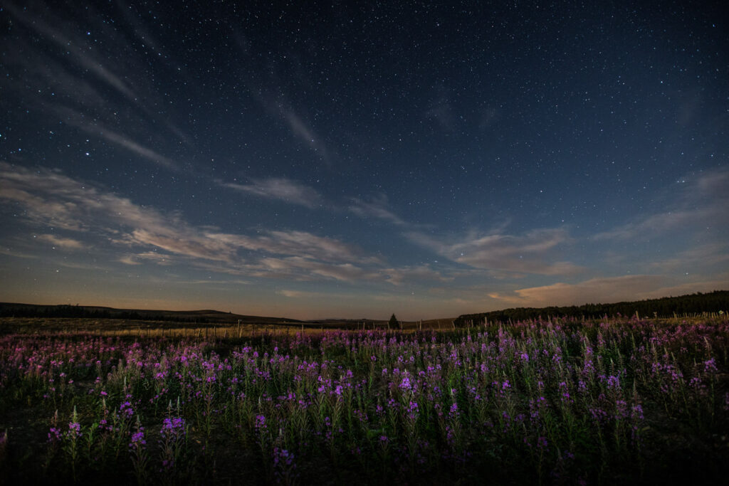 Un oeil sur la Nature | FRANCE – Paysages nocturnes de La Margeride et de l&rsquo;Aubrac
